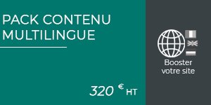 pack contenu multilingue site web