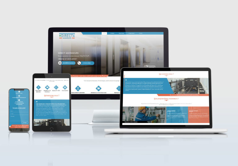 création site web direct ascenseurs