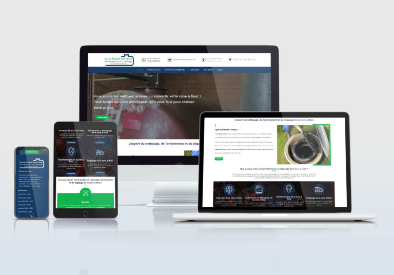 création site web pour spécialiste cuve à fioul